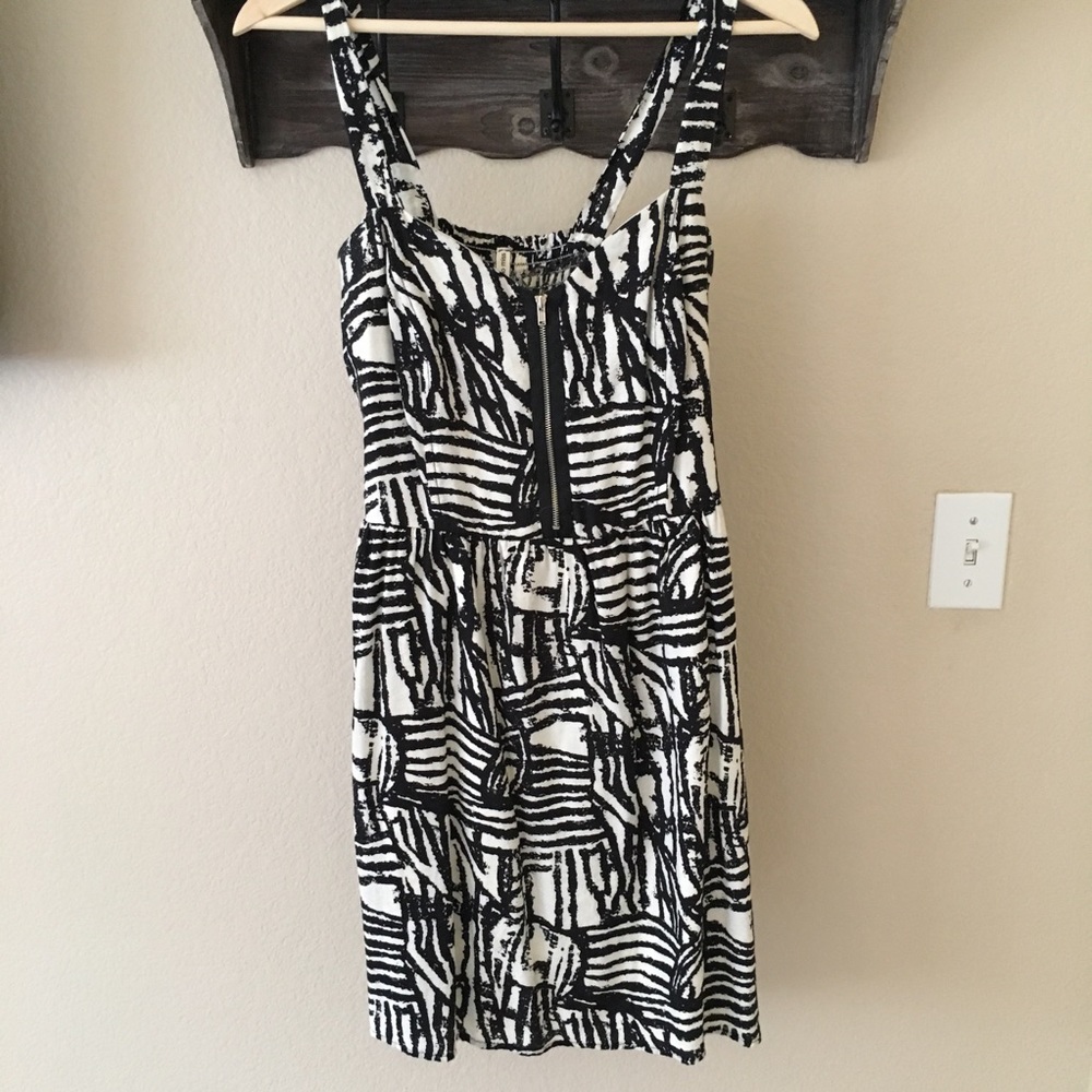 Black and White Summer Dress